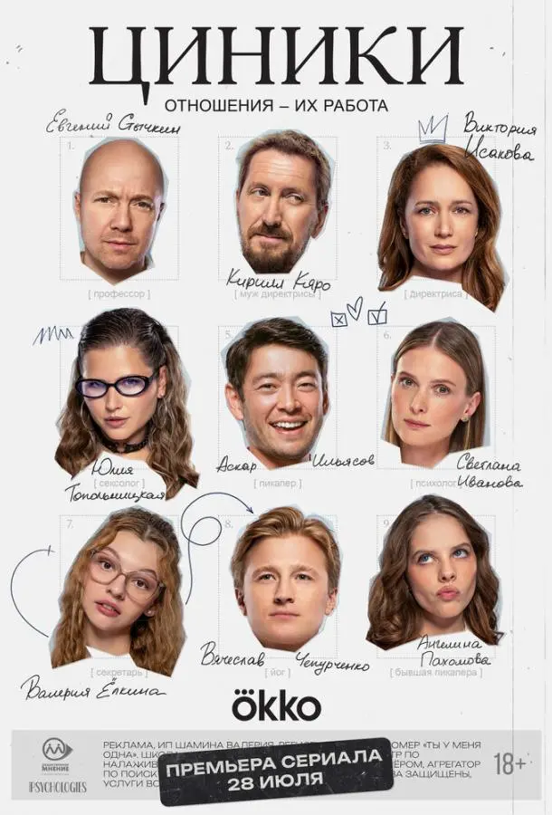 Циники русский сериал